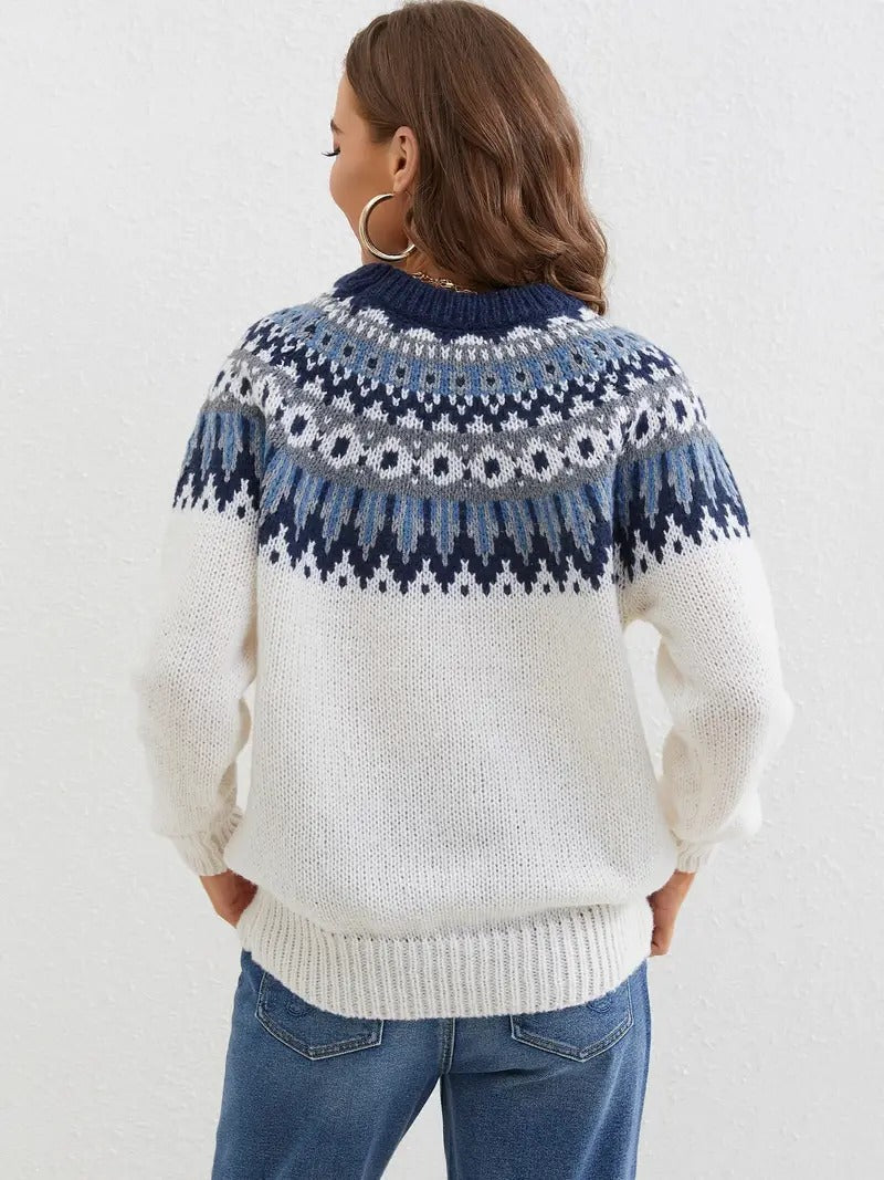 Eleanor - Vintage Fair Isle Sweater