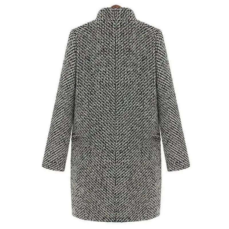 Hailey - Long Wool Coat